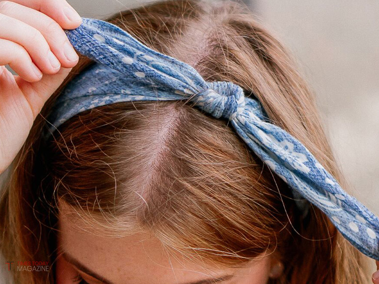 How To Tie A Bandana Headband_