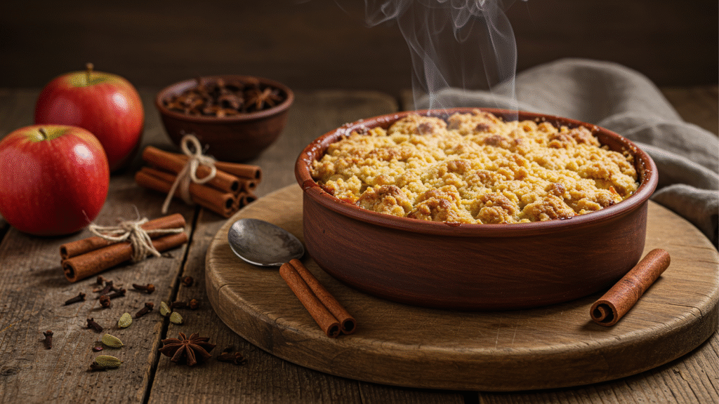 A Warm and Cozy Holiday Treat: How to Make the Perfect Cinnamon Apple Crumble