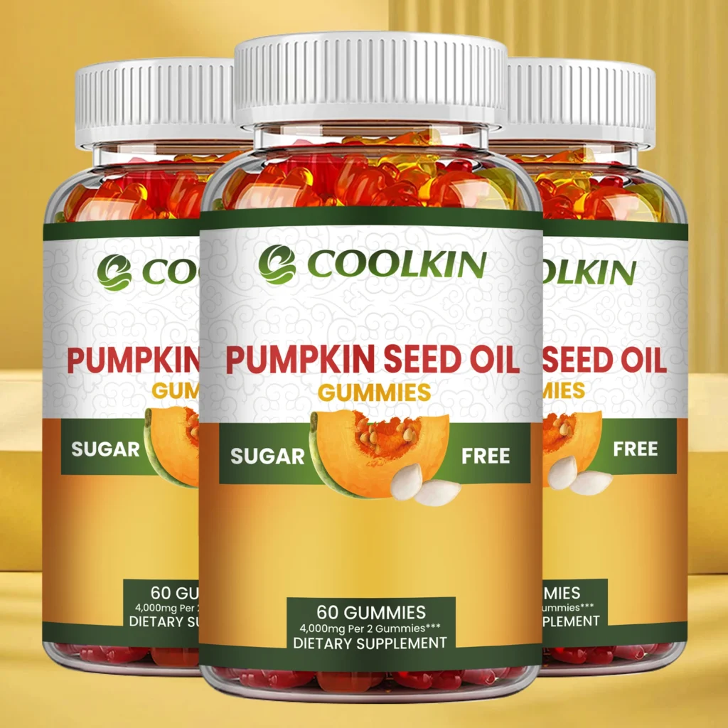 Effective Pumpkin Seed Gummies for Hair Growth and Prostate Health Support